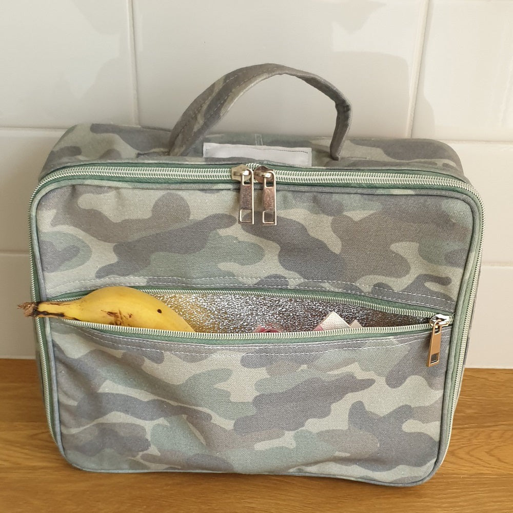 Insulated Lunch Bag - Camo