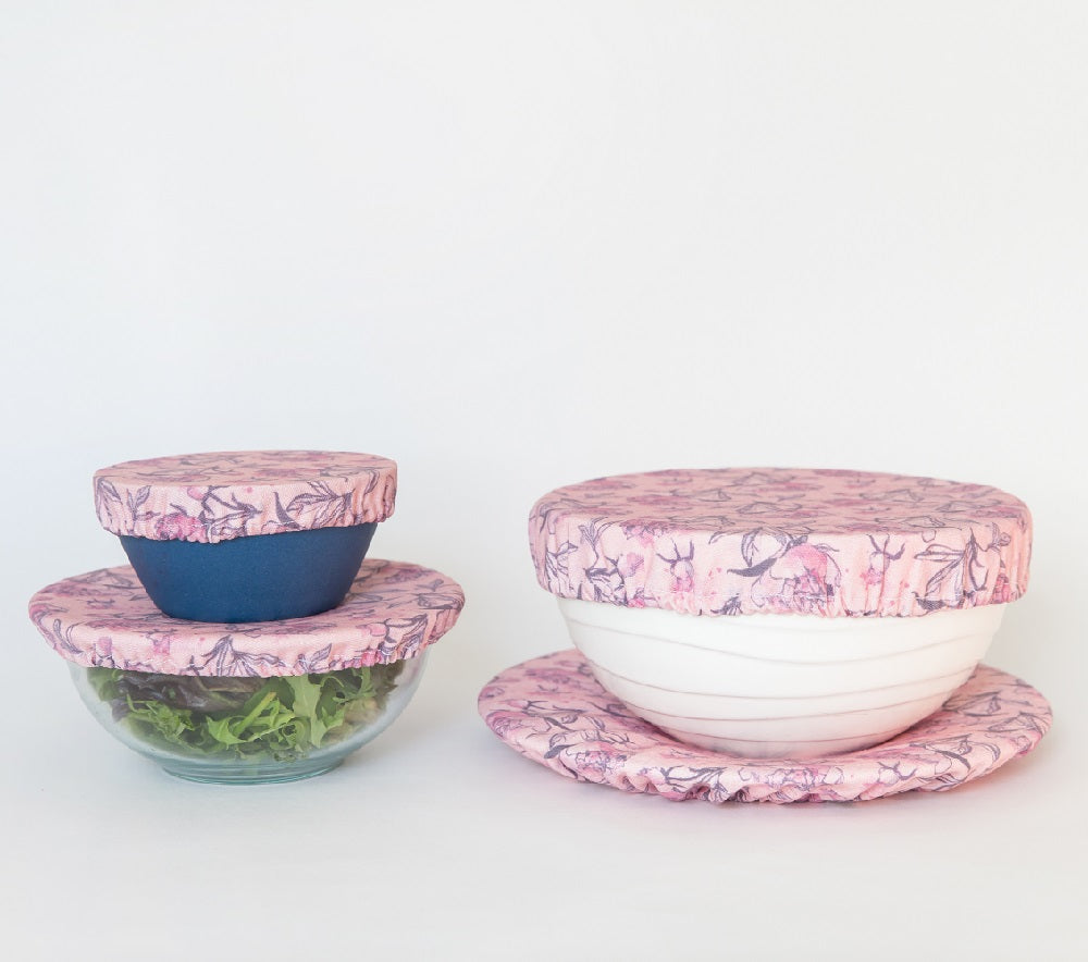 Food Cover Set - Peonies