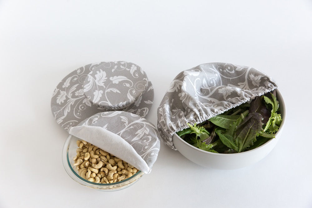 Food Cover Set - Silver Vine