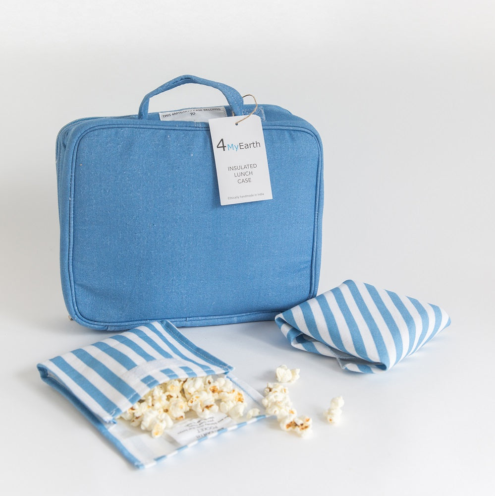 Insulated Lunch Bag - Denim