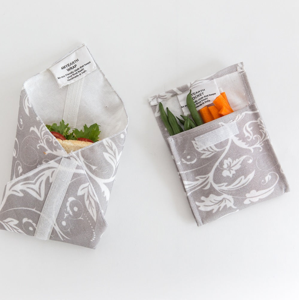 Snack & Food Bag - Silver Vine