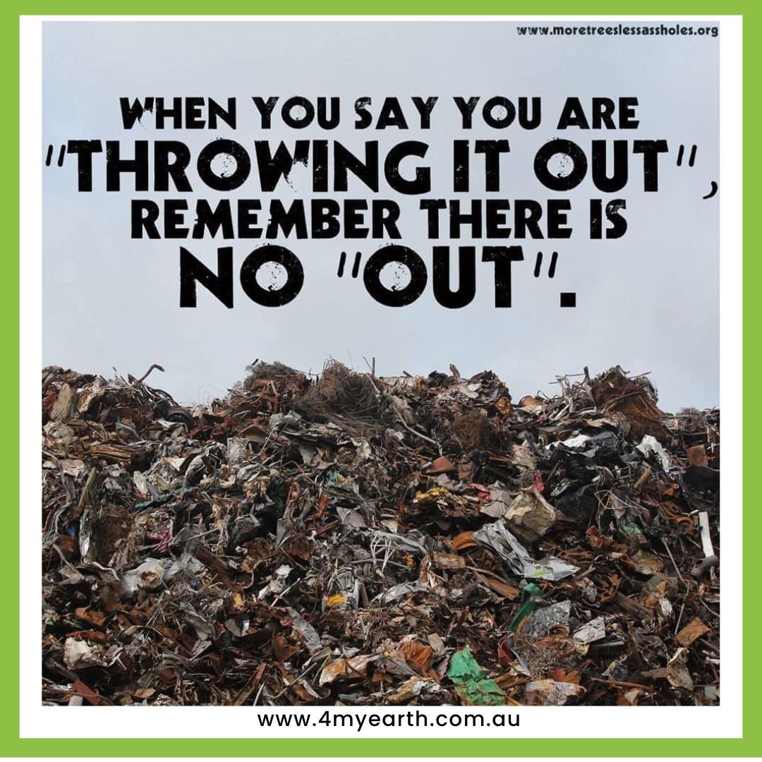 There is no throwing it out!