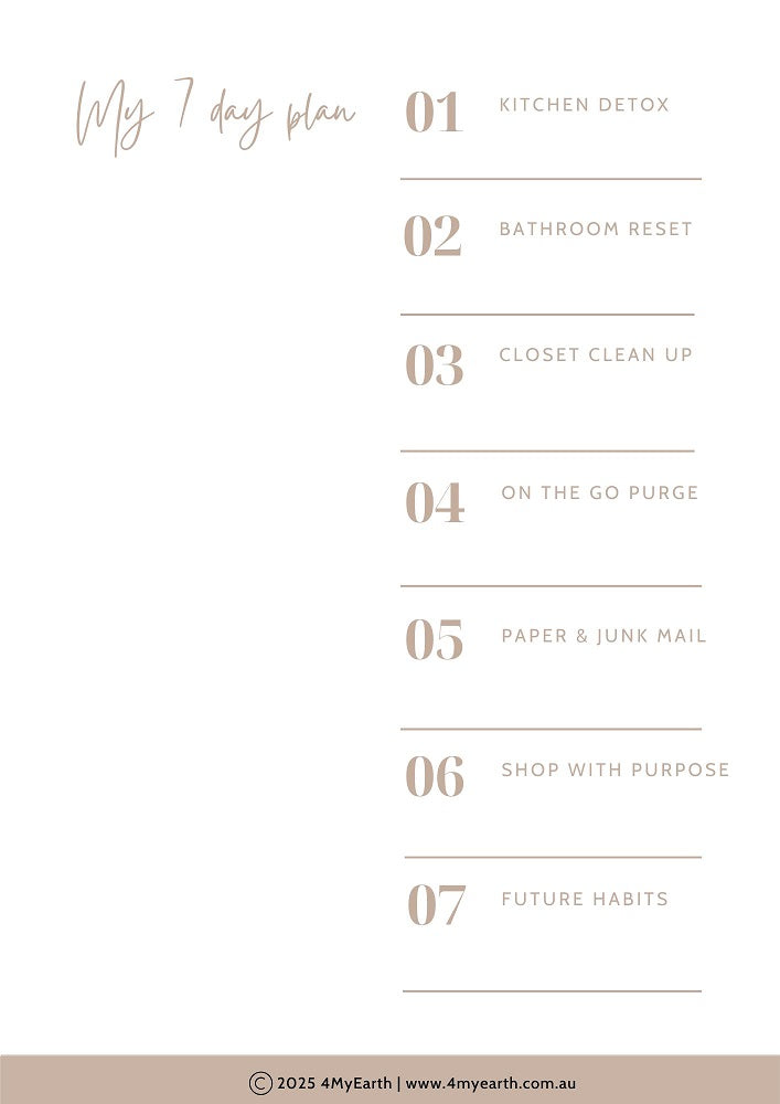 Declutter Sustainably Guide