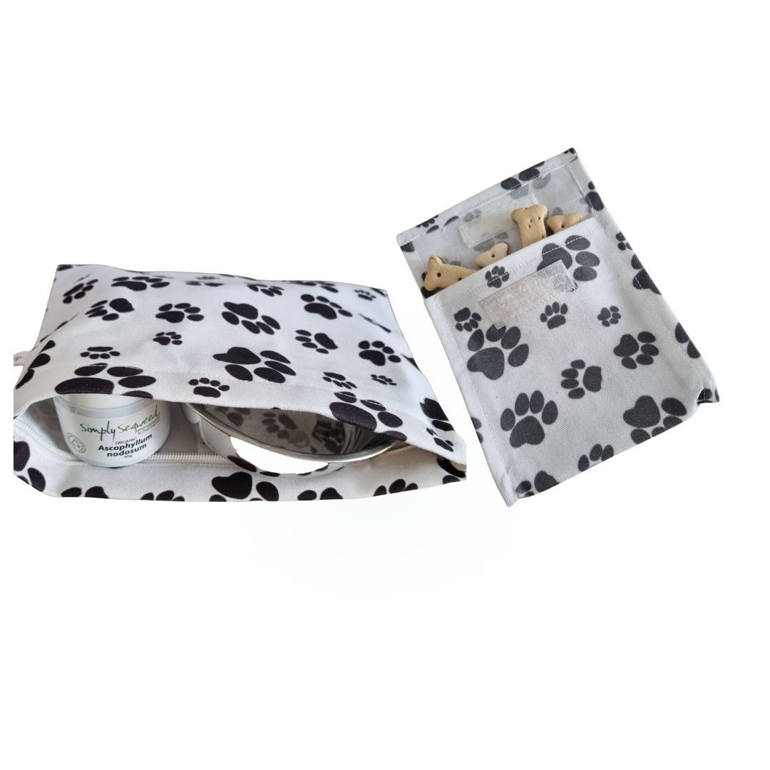 Food Bag - Pet paw print