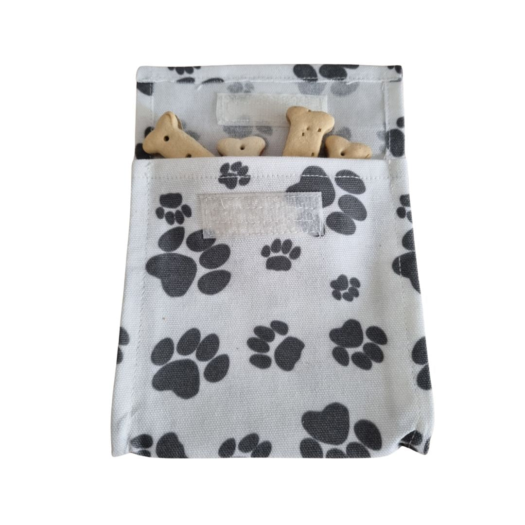 Snack &amp; Food Bag - Pet paw print
