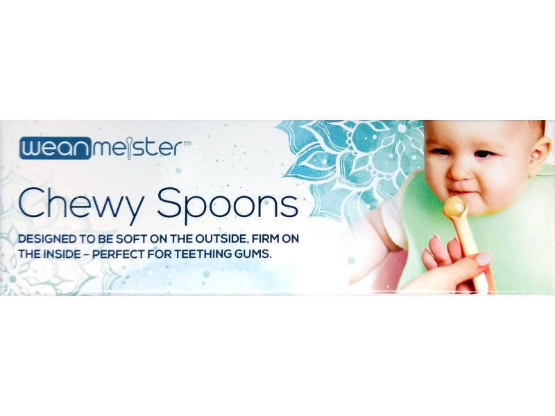 Wean Meister Silicone Chewy Spoons