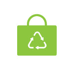 We use recyclable product packaging and ship orders in recyclable satchels or boxes