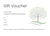 4MyEarth egift certificate 