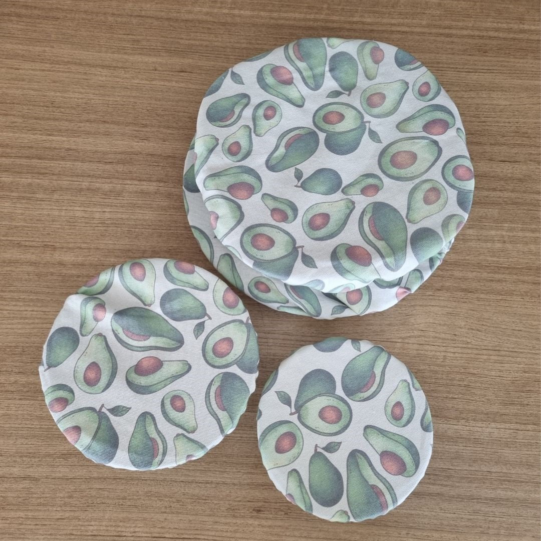 4MyEarth Food Cover set of 4 - Avocado print