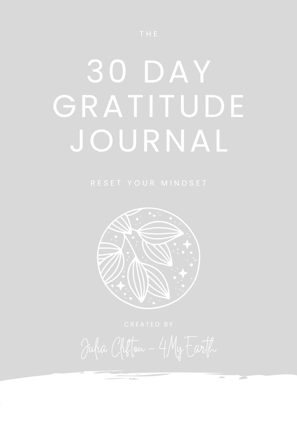 30 day Gratitude Journal ebook