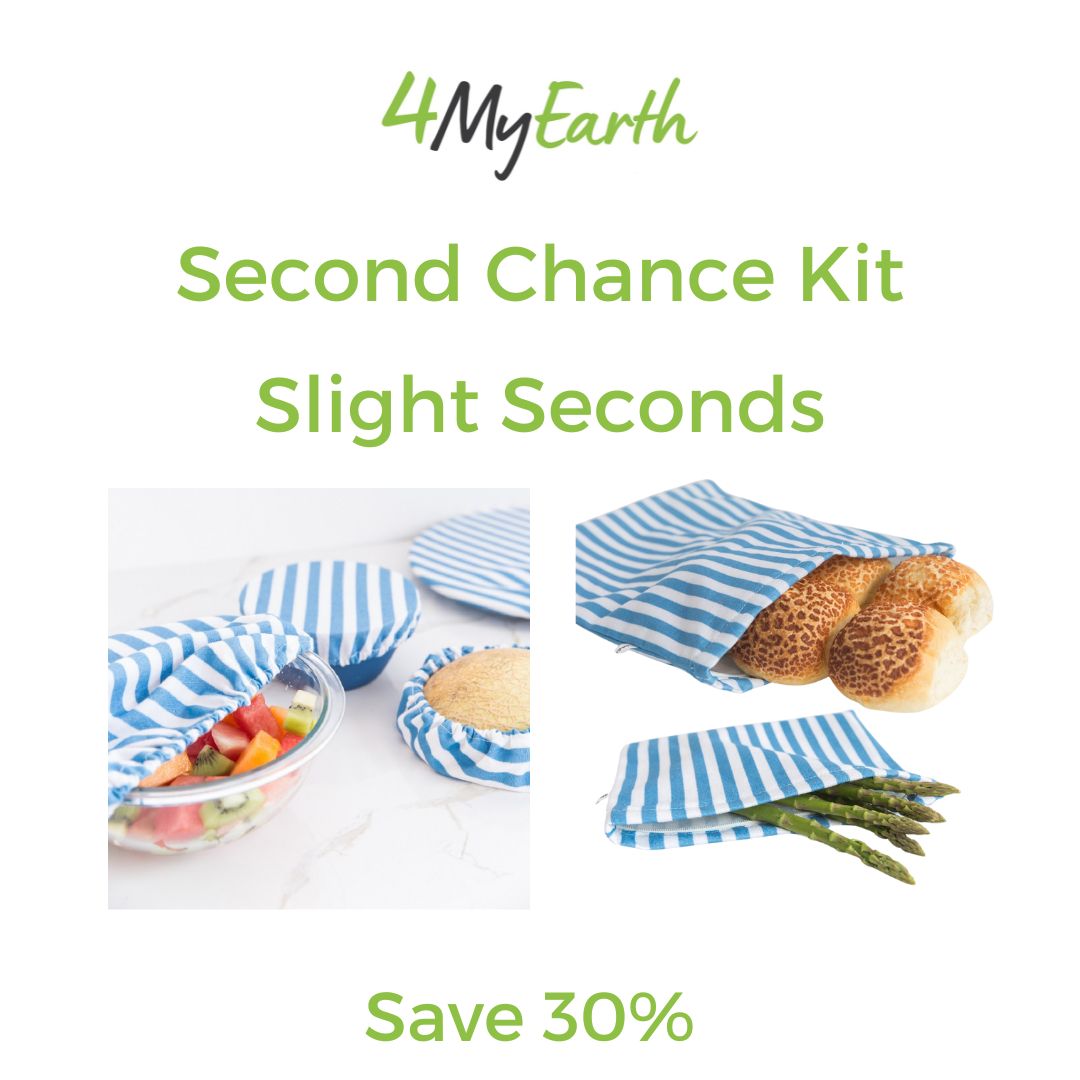 Second Chance Kit - Slight Seconds (1 x Bread Bag, 1 x Food Bag, Food Cover x 4)