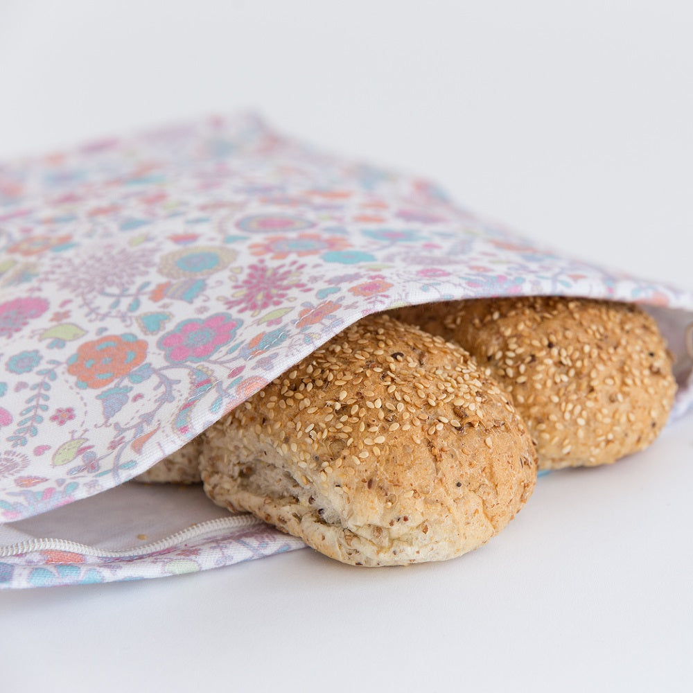4MyEarth Bread bag in Flower Fantasy print