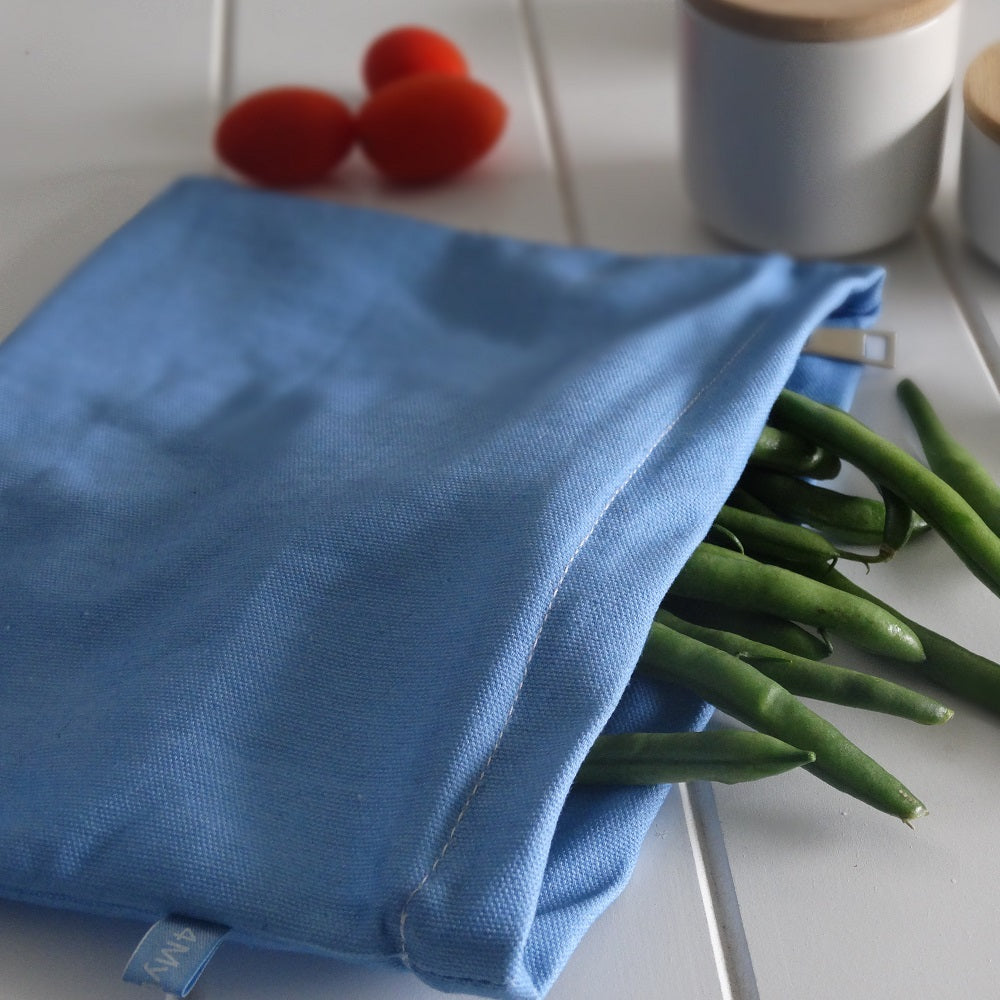 4MyEarth Food Bag Denim, great for veggie storage