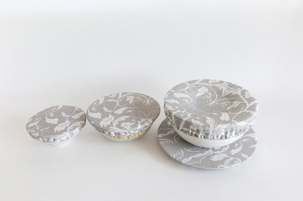 Food Cover Set - Silver Vine