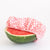 4MyEarth Food Cover XL in Red Gingham print on cut watermelon