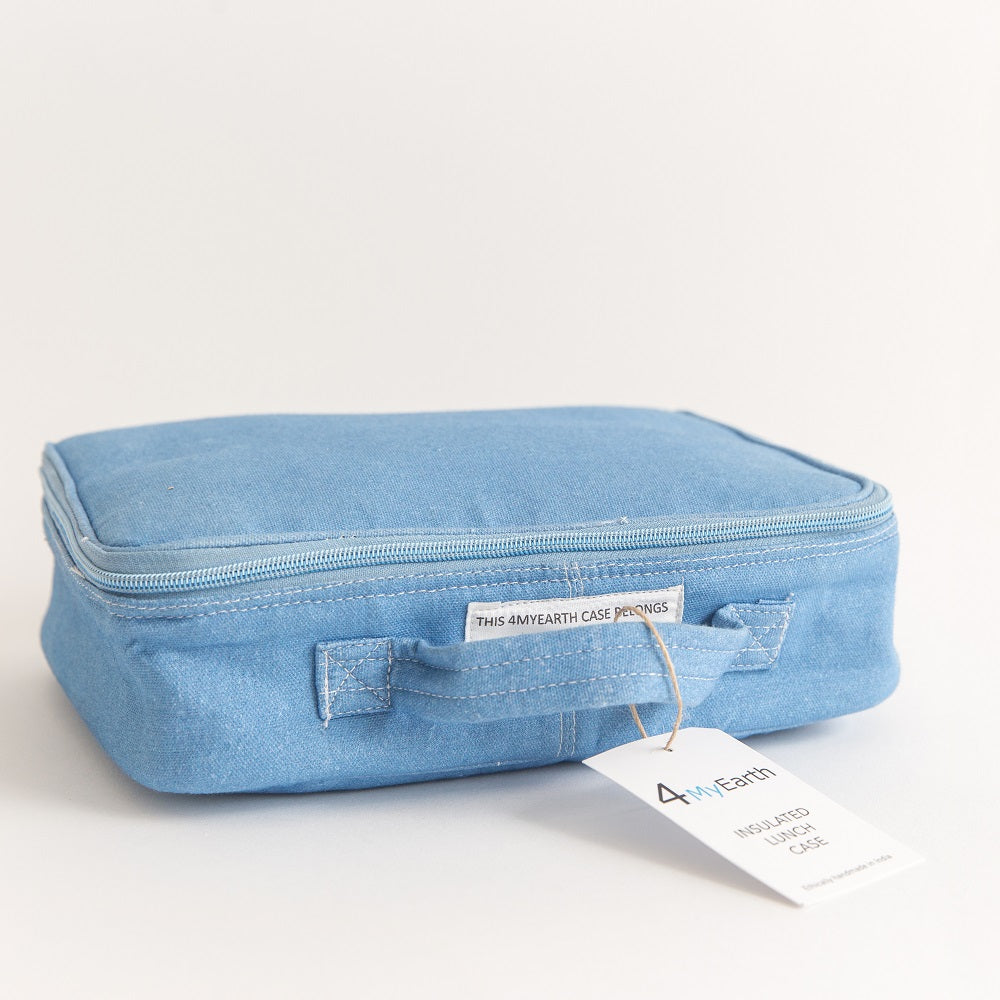 Insulated Lunch Bag Denim 4MyEarth