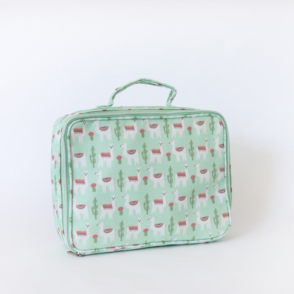 4MyEarth Lunch Case Llamas insulated lunch bag