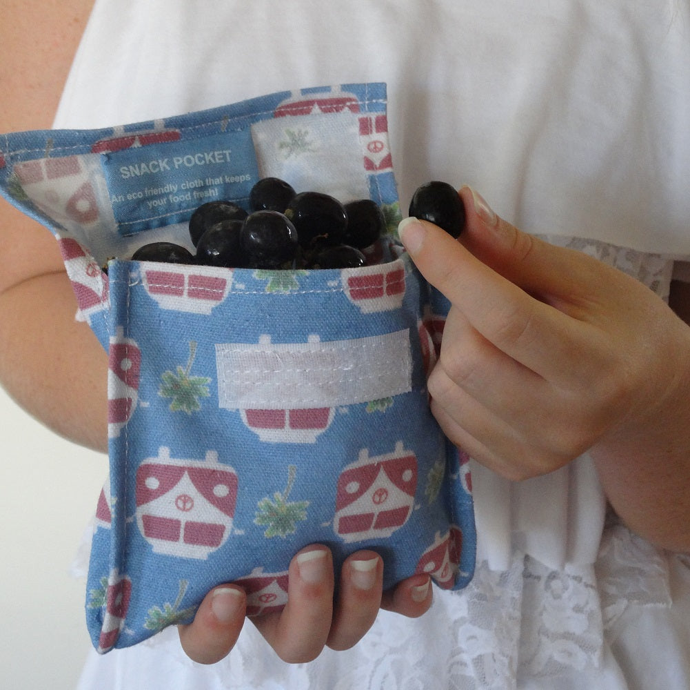 4MyEarth Snack Pocket Combie with blueberries