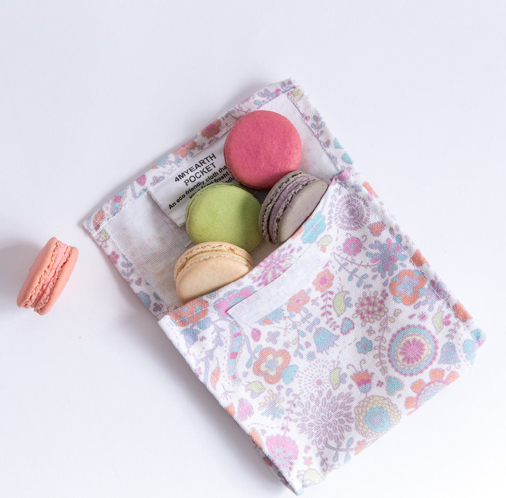 Snack &amp; Food Bag - Flower Fantasy