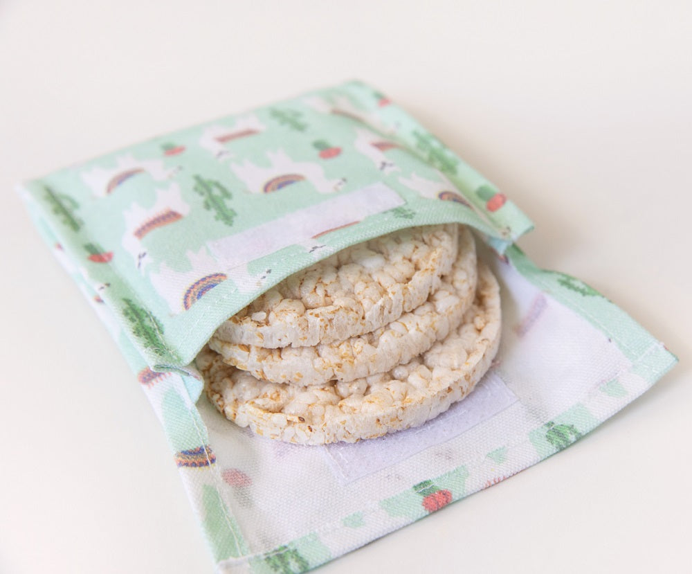 Snack &amp; Food Bag - Llamas