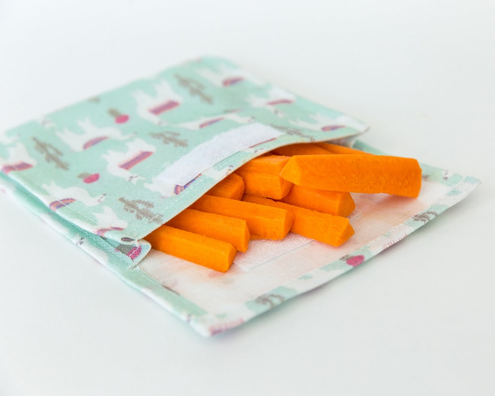 Snack &amp; Food Bag - Llamas