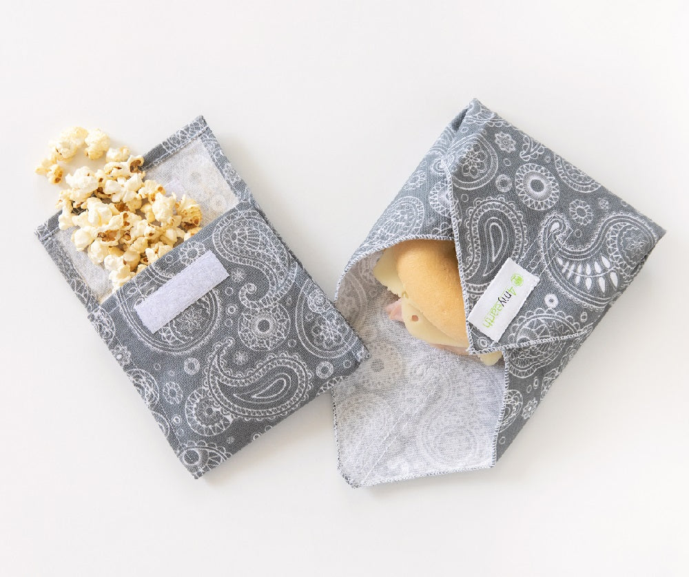 Snack &amp; Food Bag - Paisley