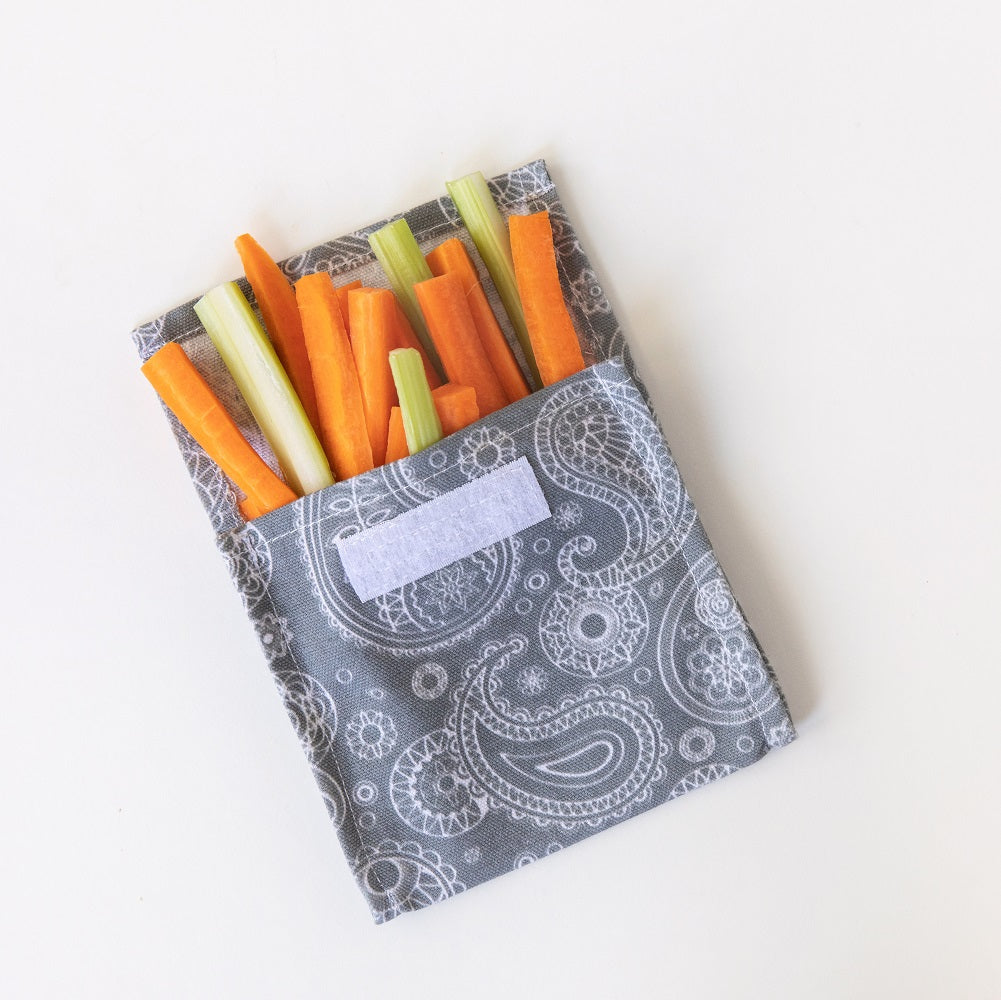 Snack &amp; Food Bag - Paisley