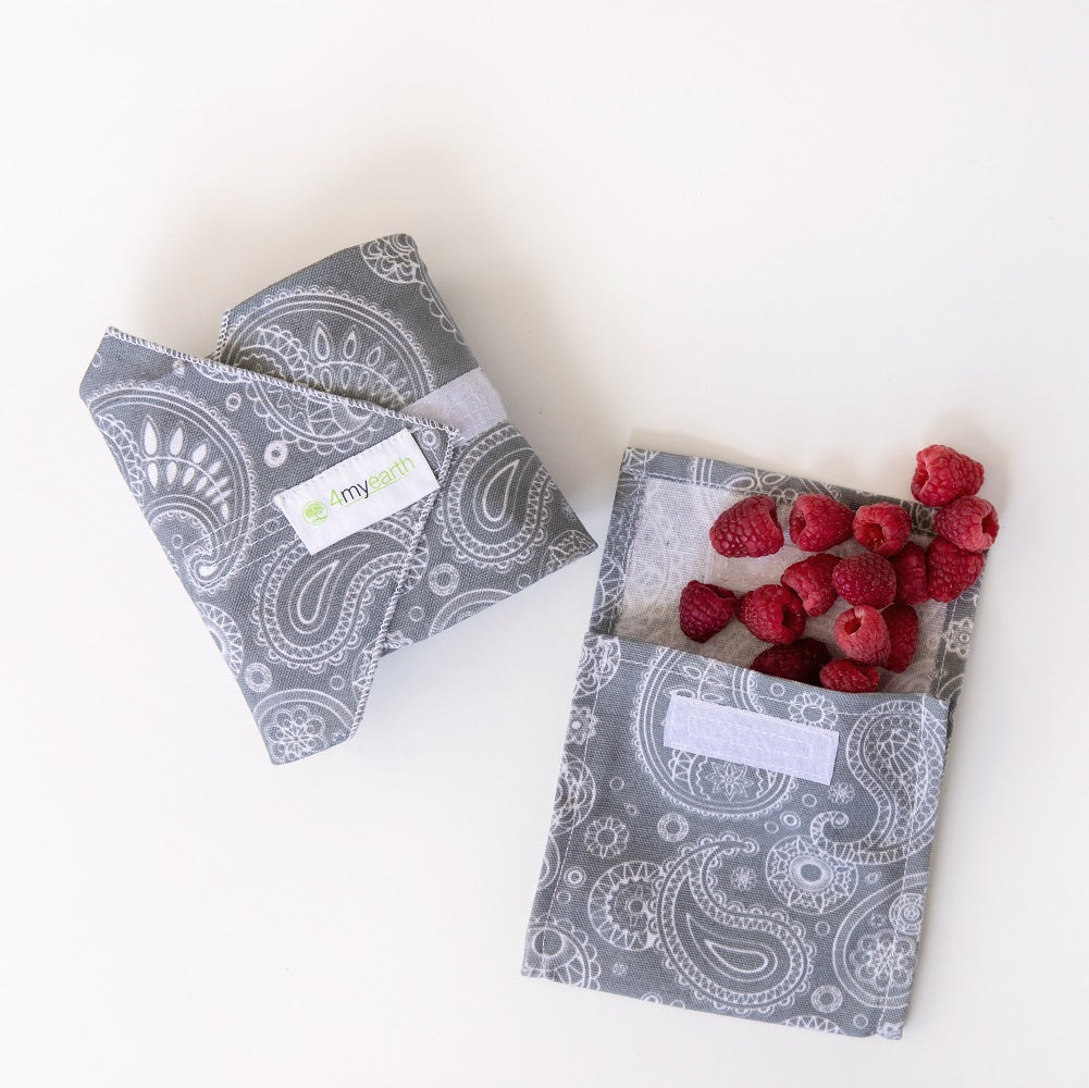 Snack &amp; Food Bag - Paisley